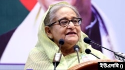 বাংলাদেশের প্রধানমন্ত্রী শেখ হাসিনা। ফাইল ছবি।