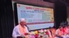 বরিশালে, জেলা শিল্পকলা অ্যাকাডেমি অডিটোরিয়ামে আয়োজিত পুরোহিত ও সেবাইতদের বিভাগীয় সম্মেলনে বাংলাদেশের ধর্মমন্ত্রী মো. ফরিদুল হক খান।