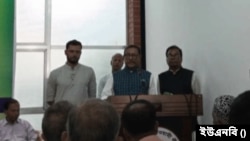 তেজগাঁওয়ে আওয়ামী লীগের কার্যালয়ে নবগঠিত যুব ও ক্রীড়া উপকমিটির সদস্যদের পরিচিতি সভায় ওবায়দুল কাদের। ২৩ মে, ২০২৪।