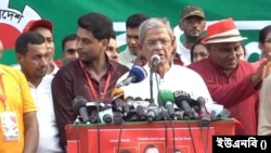 বাংলাদেশের বিরোধী রাজনৈতিক দল বাংলাদেশ জাতীয়তাবাদী দলের (বিএনপি) মহাসচিব মির্জা ফখরুল ইসলাম আলমগীর।
