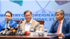 পররাষ্ট্র মন্ত্রণালয়ে পররাষ্ট্রমন্ত্রী হাছান মাহমুদ। ২১ এপ্রিল, ২০২৪।