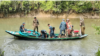 সুন্দরবনের আগুন নেভাতে ফয়ার সার্ভিস ও সিভিল ডিফেন্স ঘটনাস্থলে। ৫ মে, ২০২৪।