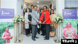 জেরার্ডাইন মুকেশিমানা বাংলাদেশ সফরকালে কান্ট্রি অফিস উদ্বোধন করেন। ২ মে, ২০২৪।