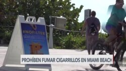 Comienza prohibición de fumar en playas de Miami Beach