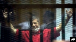 Mantan Presiden Mesir Mohammed Morsi (foto: ilustrasi). 