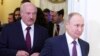 Президент РФ Владимир Путин и президент Республики Беларусь Владимир Путин на заседании ЕврАзЭС. 20 декабря 2019 г.