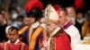 Le pape François dans la basilique Saint-Pierre au Vatican, le 29 juin 2022.