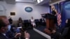 El secretario de prensa de la Casa Blanca, McEnany, celebra la rueda de prensa diaria en la Casa Blanca en Washington, EE. UU. el 21 de julio del 2020