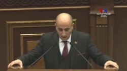 «Շնորհակալություն այս բարձր քվեի համար»․ Արարատ Միրզոյանը ընտրվեց ԱԺ նախագահ 131 ձայնով