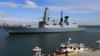 Эсминец Великобритании HMS Defender в порту Одессы. 18 июня 2021.