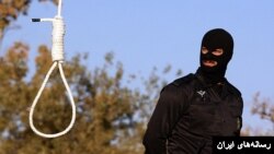 اجرای یک مراسم اعدام در ایران