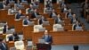 Le Premier ministre coréen Han Duck-soo assiste à une session plénière, Séoul, le 11 décembre 2024. 