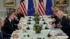 Держсекретар США Ентоні Блінкен зустрічається з Верховним представником Європейського Союзу із закордонних справ і політики безпеки Жозепом Борреллем у Державному департаменті у Вашингтоні, США, 13 березня 2024 р. (Фото: REUTERS/Leah Millis)