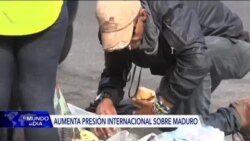 Conferencia de prensa de la vicepresidenta del gobierno en disputa de Venezuela