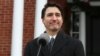 Le Premier ministre canadien Justin Trudeau s'exprime lors d'une conférence de presse à Rideau Cottage à Ottawa, au Canada, le 6 janvier 2025.