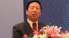 前中国人民银行行长、现任中国国际经济交流中心副理事长戴相龙资料照 (美国之音张楠拍摄) 