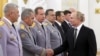 Президент Владимир Путин на встрече с руководством министерства обороны РФ. 6 ноября 2019. 
