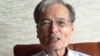 日本国际善邻协会理事田畑光永认为，中国可能也反省了在历史和领土问题上的反弹做得太过（美国之音歌篮拍摄）