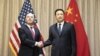 美国国土安全部部长亚历杭德罗·马约卡斯2024年2月18日在维也纳会见中国公安部部长王小洪。