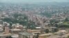 La ville de Bamenda dans le nord-ouest anglophone du Cameroun, 16 juin 2017. AFP