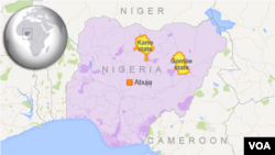 Peta wilayah Kano, Nigeria