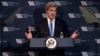 Secretary of State John Kerry speaks to the Women's Foreign Policy Group in Washington, Nov. 29, 2016.