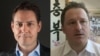  加拿大公民 康明凯(Michael Kovrig)（左）和迈克尔·斯帕弗(Michael Spavor)（右）被中国以涉嫌危害中国国家安全的指称分别被捕 