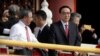 Chen Quanguo, derecha, secretario del Partido Comunista de la Región Autónoma Uigur de Xinjiang de China, es uno de los cuatro funcionarios chinos que Estados Unidos ha impuesto sanciones.