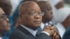 FILE - South Africa's President Jacob Zuma before speaking to members of the Twelve Apostles' Church in Christ at the Moses Mabhida Stadium in Durban, Dec. 4, 2016. 