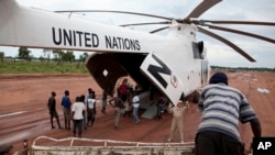 Opérations humanitaires au Soudan du Sud, le 14 septembre 2012.