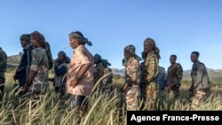 Picha ya maktaba ya wapiganaji wa mkoa wa Amhara, Ethiopia.
